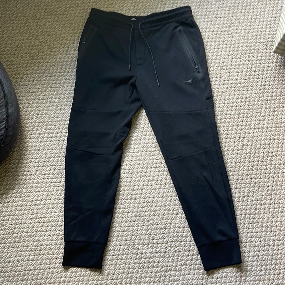 Mens black American Eagle joggers